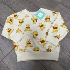【新品】プーさん　長袖Tシャツ　90cm