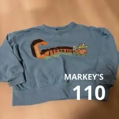 美品▼MARKEY'S☆ロゴトレーナー スウェット