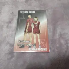 ハイキュープラザ 購入特典ポストカード 音駒