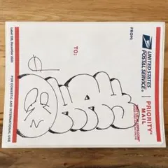 ① グラフィティー 手描きステッカー graffiti グラフィティ