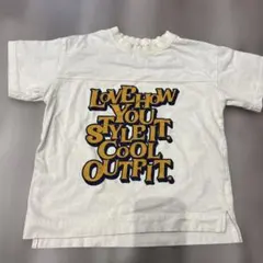 ロゴプリント Tシャツ オフホワイトのサムネイル
