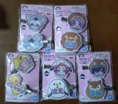 ブルーロック　アクリル前髪クリップ　凪　玲王　士道　冴　凛　きゅるほっぷん