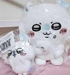 ちいかわ　モモンガ　もぐもぐぬいぐるみ　プライズ　タグ付き　ももんがだらけくじ