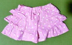 美品、撮影時使用★moujonjon ★フリル半ズボン★ ピンク