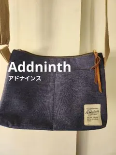 Addninth ショルダーバッグ ネイビー