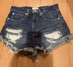 GYDA ダメージデニムショートパンツ