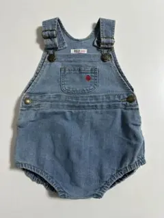 POLO Baby デニムロンパース 80