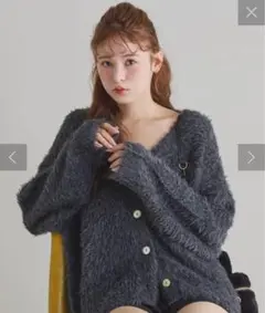 one after another NICE CLAUP トップス カーディガン