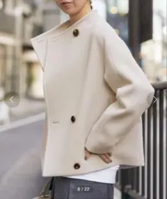 スローブイエナ ノーカラージャケット