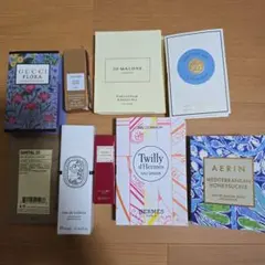 香水セット（Gucci, Jo Malone, Hermès など）9セット