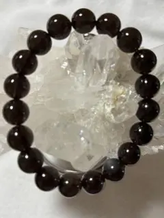 天然石 アイスオブシディアンブレスレット
