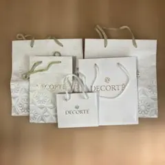 DECORTÉ ショップ袋 5枚セットのサムネイル