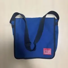 ネイビー ナイロン ショルダーバッグ