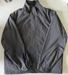 MINIMAL 2WAY TRACK ZIP BLOUSON ダークグレー S