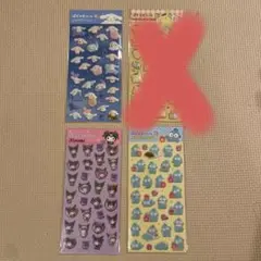 ぷくっとシール3枚セット サンリオキャラクターズ