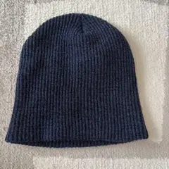 Forever21ニット帽 ビーニー ネイビー