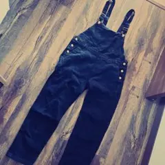 お*ん様 WORKS ブラック サロペット Mサイズ　150cmのサムネイル