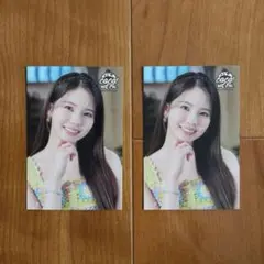 NiziU FCくじ　ステッカー　アヤカ