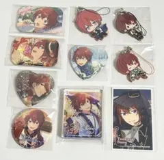 あんさんぶるスターズ！ 朱桜司 缶バッジ、キーホルダー等セット