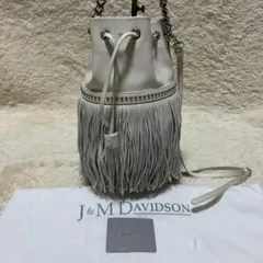 美品 J&M DAVIDSONカーニバル チェーン ショルダーバッグ
