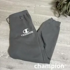 チャンピオン スエットパンツ 裏起毛 グレー Lサイズ