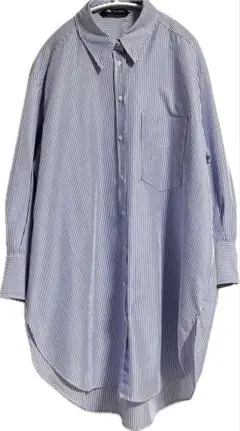 ZARA ザラ ストライプ オーバーサイズ シャツ ブラウスのサムネイル