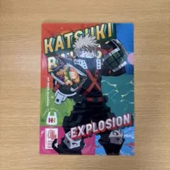 ヒロアカ×ほっかほっか亭 爆豪勝己 クリアファイル 1枚 新品