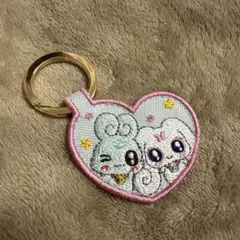 ふたりはプリキュアSplashStar ハート型刺繍キーホルダー
