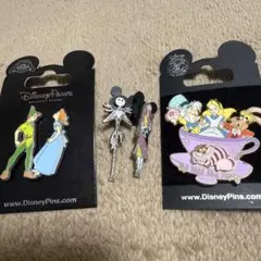 【バラ売り】海外ディズニー　ピンバッジ　セット