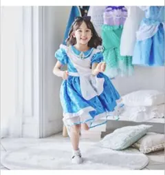 ディズニーストア　アリス　キッズ用ドレス
