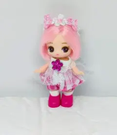 ぷちリカちゃん♥ピンクチェックかぼちゃパンツ4点セット♪のサムネイル