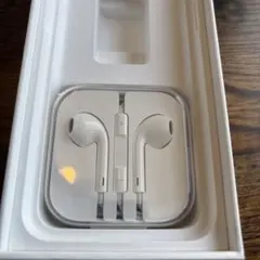 アップル純正 iPhone イヤホン 有線 新品未使用 ピンジャック ホワイト