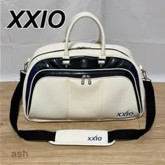 【XXIO】ゼクシオ　ボストンバッグ　オフホワイト　ナイロン　ショルダーバッグのサムネイル