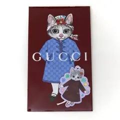 ⭐️新品未使用 ヒグチユウコ x GUCCI コラボ 猫デザイン ショッパーのサムネイル