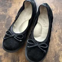 ラックラック 空飛ぶパンプス 23cm リボン　RakkuRakku