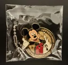 24周年記念 東京ディズニーランド ミッキーマウス メダル型バッジ