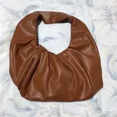 レガートラルゴ　ワンハンドル　トートバッグ　茶色