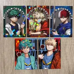 最強ジャンプ付録 僕のヒーローアカデミア ステッカー 爆豪勝己 轟焦凍 緑谷出久