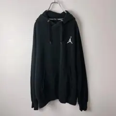 や*ん様 JORDAN 裏起毛　パーカー　刺繍ロゴ　メンズ　古着