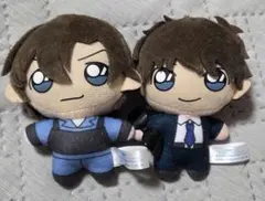 名探偵コナン モアプラスくっつきぬいぐるみ 松田甚平・萩原研二