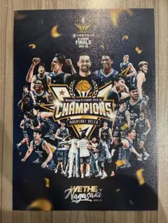 長崎ヴェルカ B.LEAGUE 2025-26 優勝記念ポスター