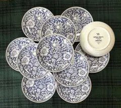 Tupperware × NIKKO　ウィリアム・モリス　10cm皿　12枚のサムネイル
