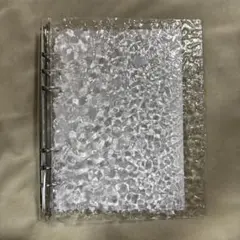 シール帳　バインダー　6リング　透明　キラキラ　シール台紙　シール　おしゃれ