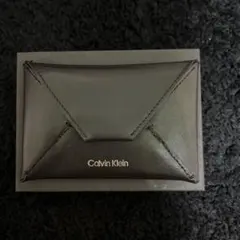 Calvin Klein ブラック レザー キーケース