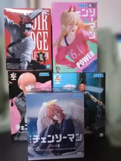 チェンソーマン フィギュア 6点 まとめ売り デンジ ポチタ マキマ アキ