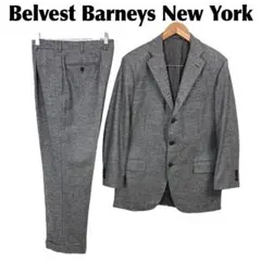Belvest バーニーズニューヨーク ウールカシミヤ スーツ 48　千鳥格子のサムネイル