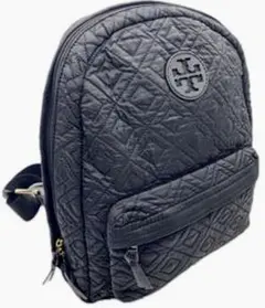 レア品 トリーバーチ Tory Burch ブラック キルティング リュック