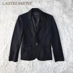 LAUTREAMONT テーラードジャケット 1ボタン ブラックのサムネイル