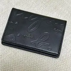 agnes b. VOYAGE アニエスベー 名刺入れ 牛革 ブラックのサムネイル