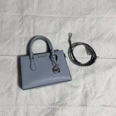 MICHAELKORS ハンドバッグ　ブルー　ストラップ付き